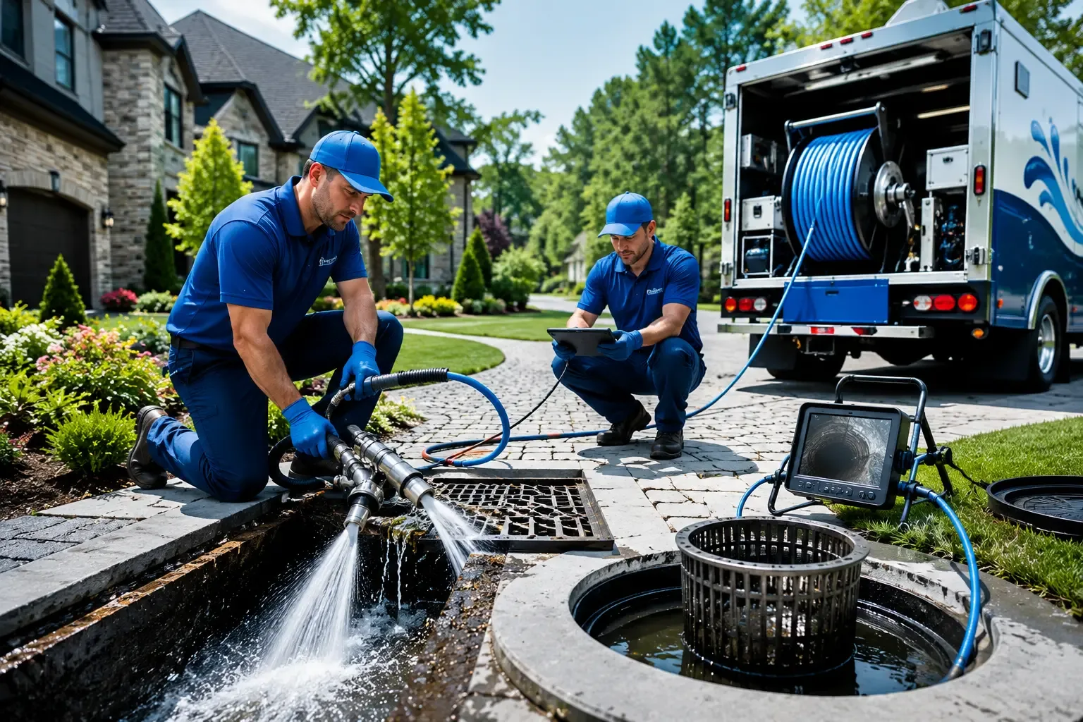 Local outdoor drain cleaning professionals in Marlin, TX
